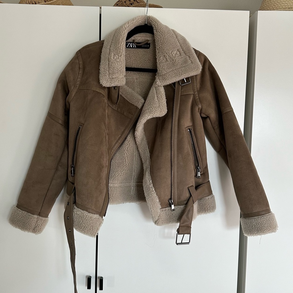 Zara Shearling Jacket